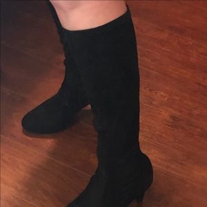Black Suede Boots